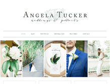 Tablet Screenshot of angela-tucker.com